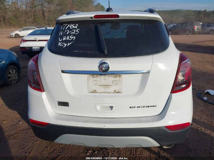 2019 Buick Encore Fwd Preferred VIN: KL4CJASB3KB742134 Lot: 43936505