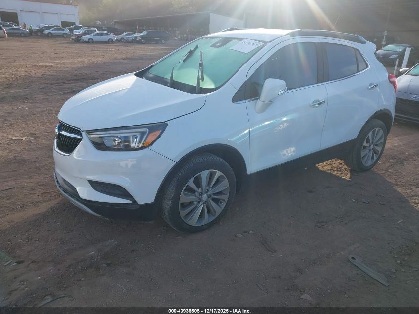 2019 Buick Encore Fwd Preferred VIN: KL4CJASB3KB742134 Lot: 43936505