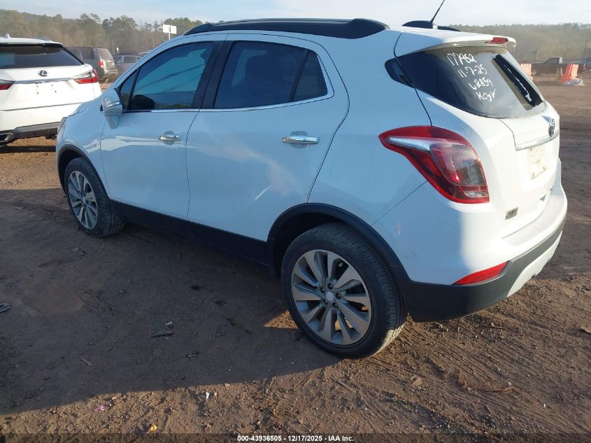 2019 Buick Encore Fwd Preferred VIN: KL4CJASB3KB742134 Lot: 43936505