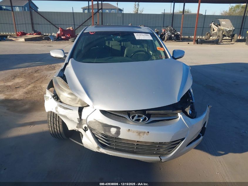 2014 Hyundai Elantra Sport VIN: KMHDH4AH4EU103715 Lot: 43936506