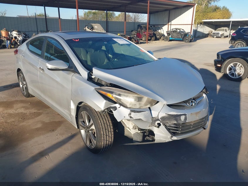 KMHDH4AH4EU103715 2014 Hyundai Elantra Sport auction photo 1