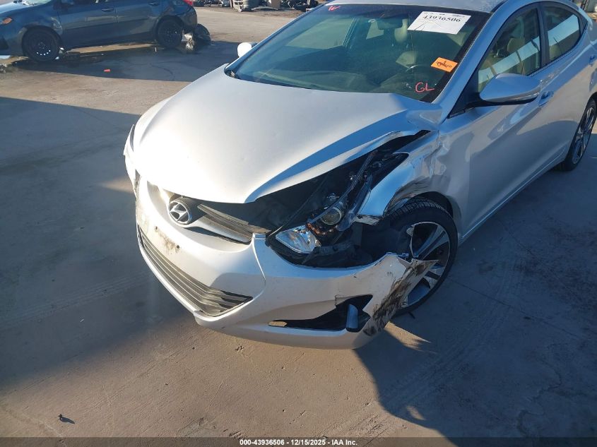 2014 Hyundai Elantra Sport VIN: KMHDH4AH4EU103715 Lot: 43936506