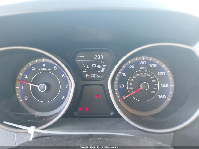 2014 Hyundai Elantra Sport VIN: KMHDH4AH4EU103715 Lot: 43936506