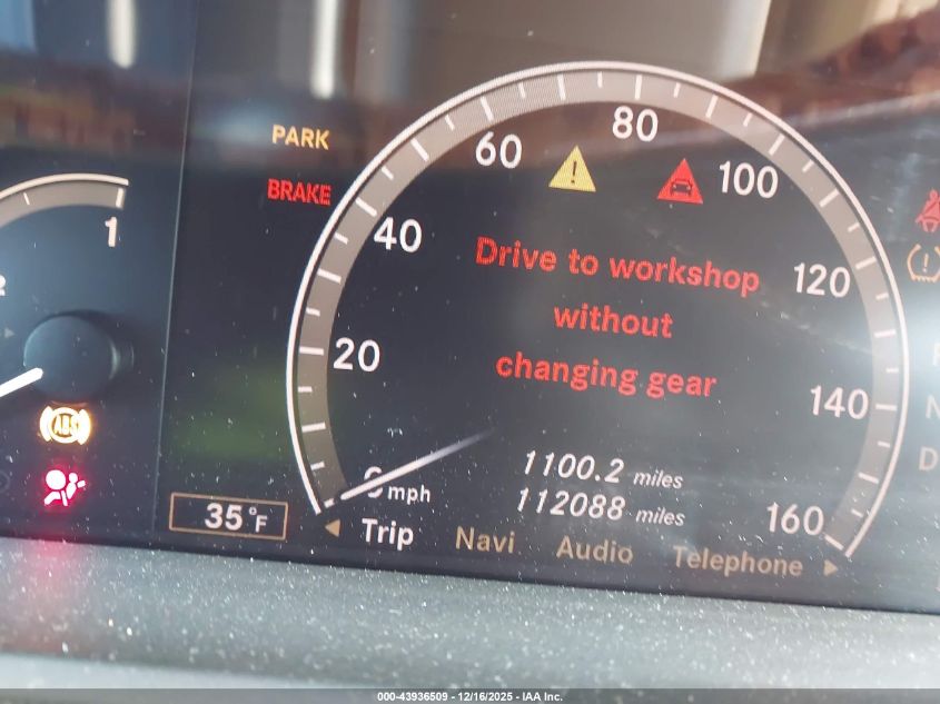 2008 Mercedes-Benz S 550 4Matic VIN: WDDNG86XX8A157776 Lot: 43936509