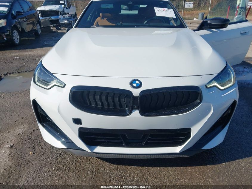 2024 BMW M240 I VIN: 3MW43CM00R8E79802 Lot: 43936514