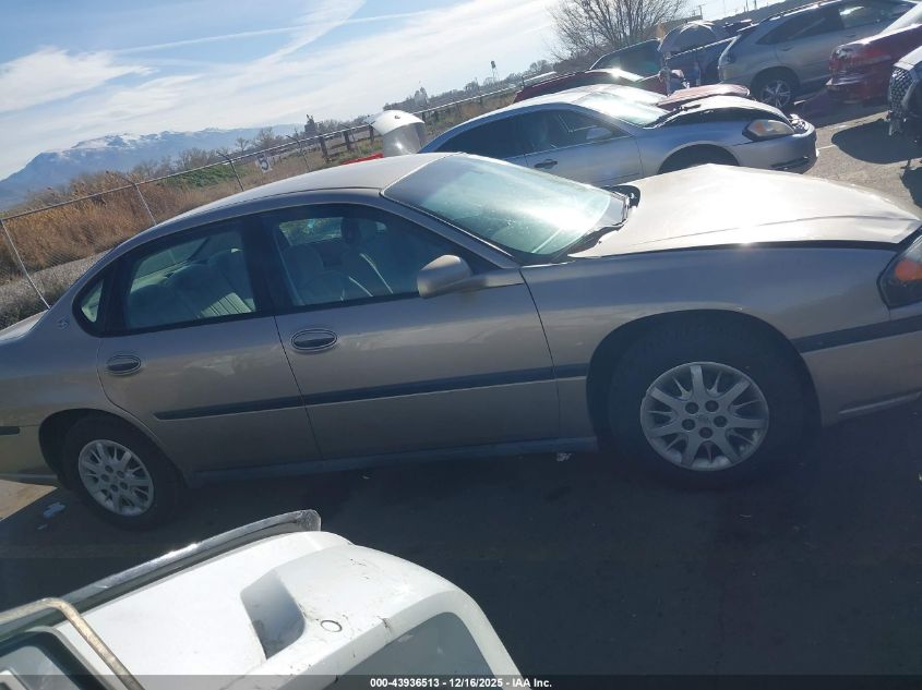 2003 Chevrolet Impala VIN: 2G1WF52E439158942 Lot: 43936513