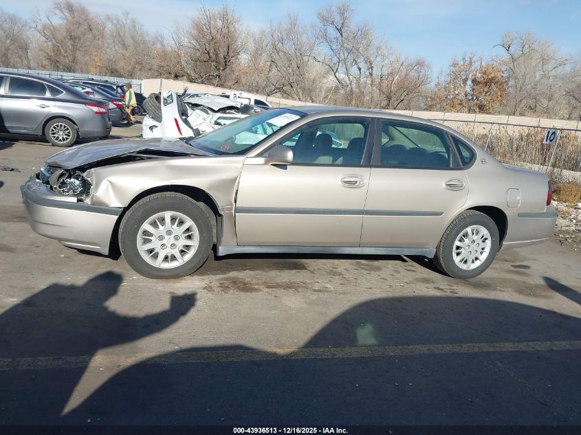 2003 Chevrolet Impala VIN: 2G1WF52E439158942 Lot: 43936513