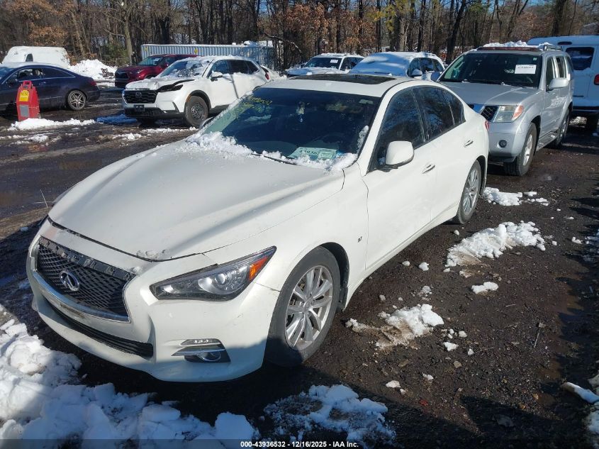 2015 Infiniti Q50 Premium VIN: JN1BV7AP6FM354740 Lot: 43936532