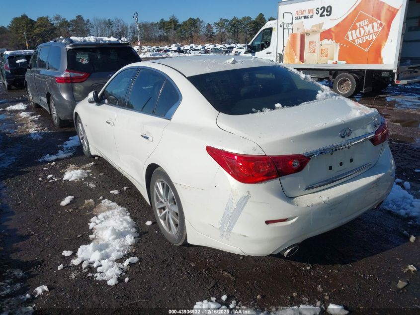 2015 Infiniti Q50 Premium VIN: JN1BV7AP6FM354740 Lot: 43936532