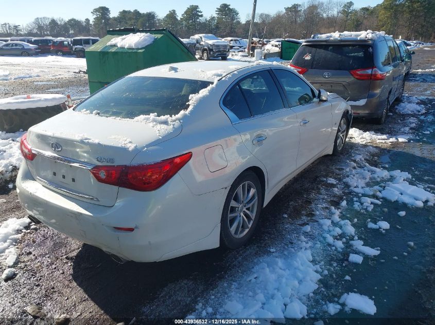 2015 Infiniti Q50 Premium VIN: JN1BV7AP6FM354740 Lot: 43936532