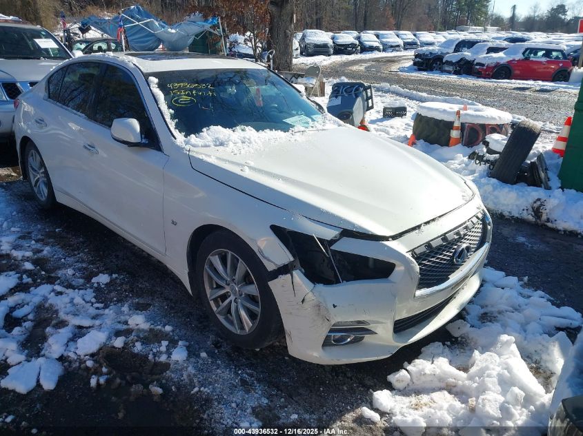 2015 Infiniti Q50 Premium VIN: JN1BV7AP6FM354740 Lot: 43936532