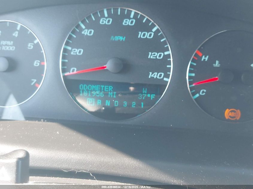 2011 Chevrolet Impala Lt VIN: 2G1WG5EK1B1274465 Lot: 43936534