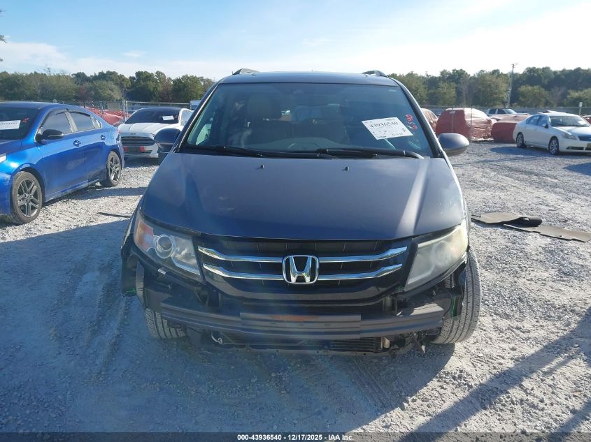 2015 Honda Odyssey Ex-L VIN: 5FNRL5H63FB129526 Lot: 43936540