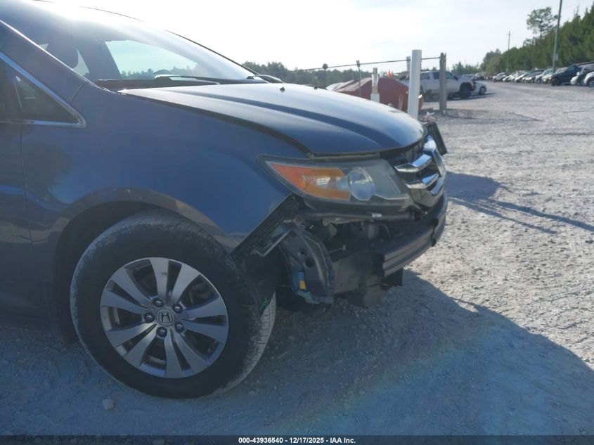 2015 Honda Odyssey Ex-L VIN: 5FNRL5H63FB129526 Lot: 43936540