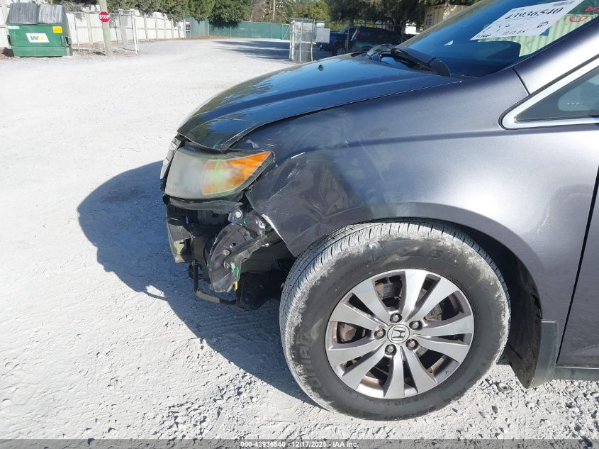 2015 Honda Odyssey Ex-L VIN: 5FNRL5H63FB129526 Lot: 43936540