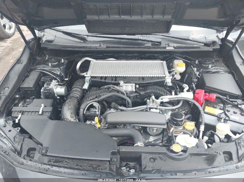 2025 Subaru Wrx Premium VIN: JF1VBAH62S9808112 Lot: 43936545