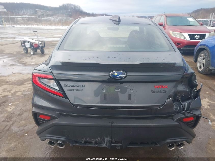 2025 Subaru Wrx Premium VIN: JF1VBAH62S9808112 Lot: 43936545