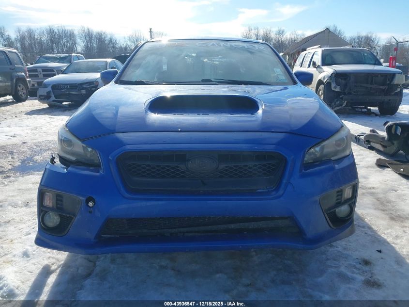 2015 Subaru Wrx Limited VIN: JF1VA1J61F9814681 Lot: 43936547