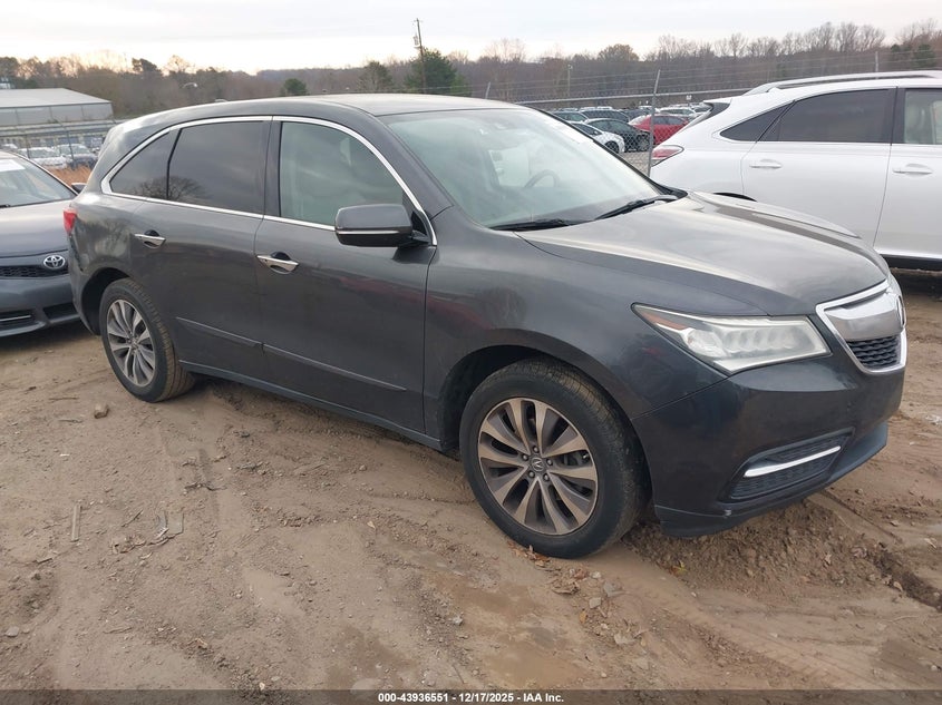 2014 Acura Mdx Technology Package