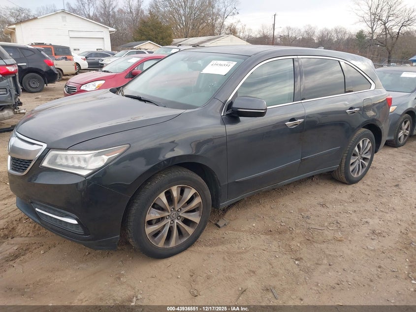 2014 Acura Mdx Technology Package