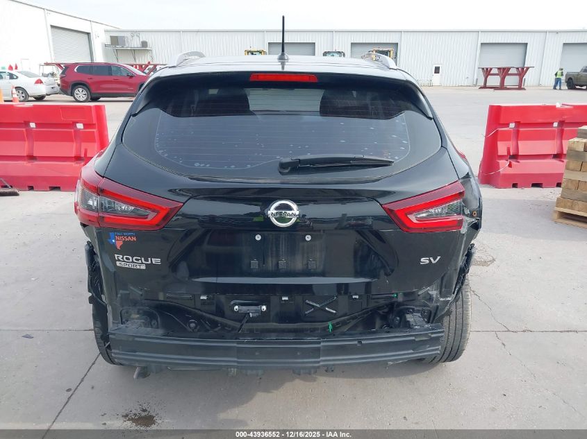 2021 Nissan Rogue Sport Sv Fwd Xtronic Cvt VIN: JN1BJ1BV8MW573156 Lot: 43936552