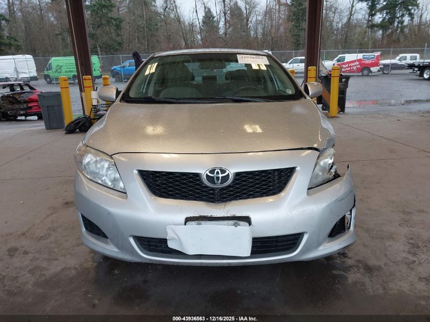 2010 Toyota Corolla Le VIN: 1NXBU4EE8AZ182593 Lot: 43936563