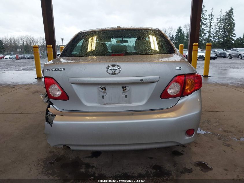 2010 Toyota Corolla Le VIN: 1NXBU4EE8AZ182593 Lot: 43936563