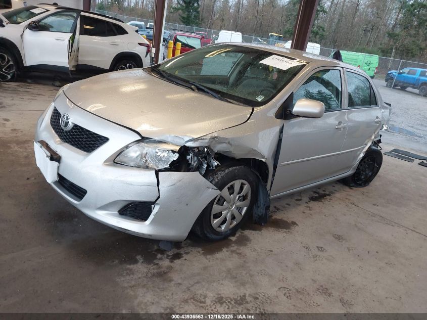 2010 Toyota Corolla Le VIN: 1NXBU4EE8AZ182593 Lot: 43936563