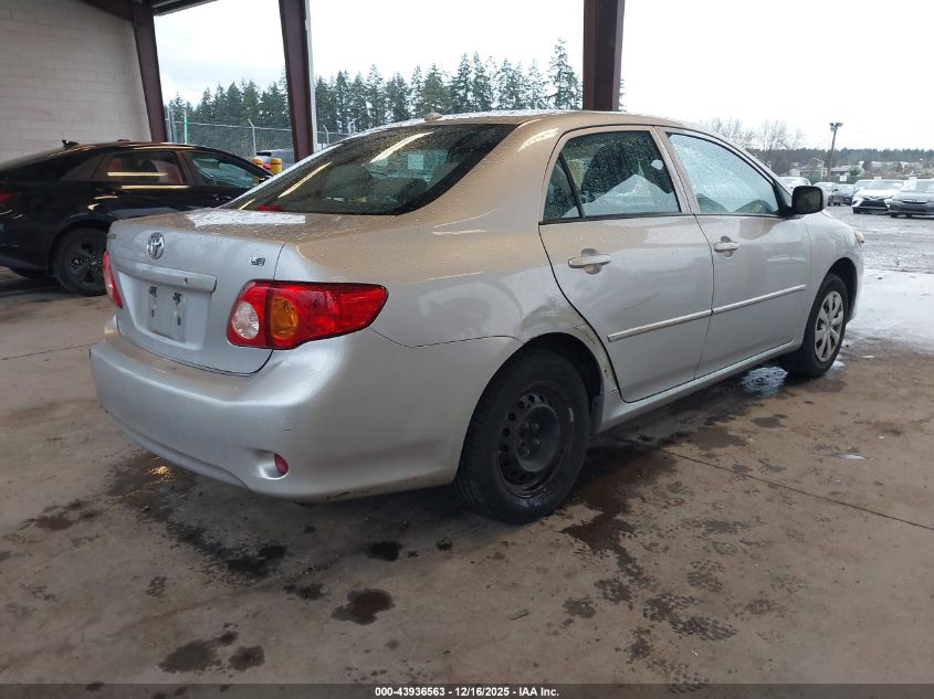 2010 Toyota Corolla Le VIN: 1NXBU4EE8AZ182593 Lot: 43936563