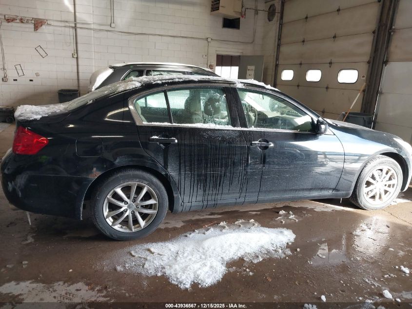 2007 Infiniti G35X VIN: JNKBV61F67M822562 Lot: 43936567