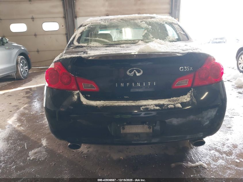 2007 Infiniti G35X VIN: JNKBV61F67M822562 Lot: 43936567
