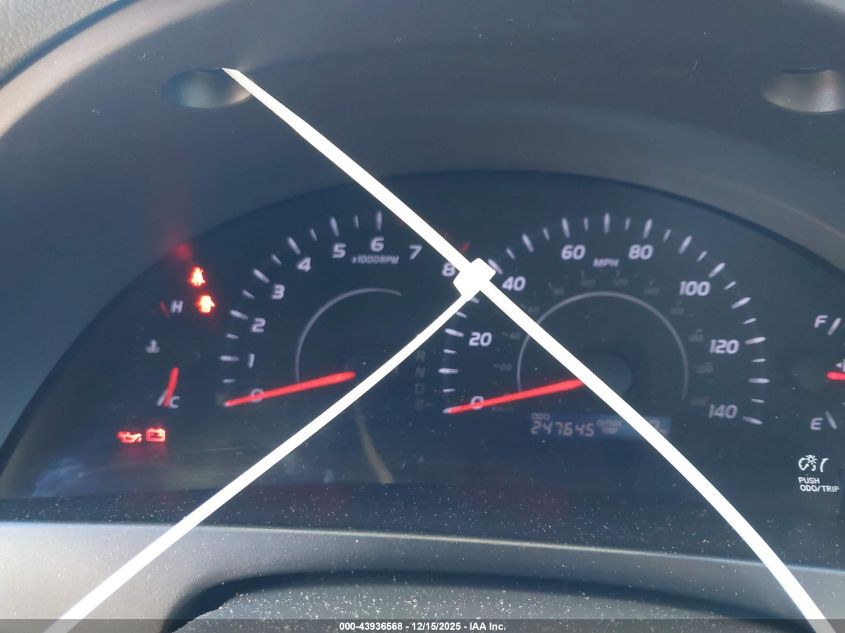 2011 Toyota Camry Le VIN: 4T1BF3EK7BU608222 Lot: 43936568