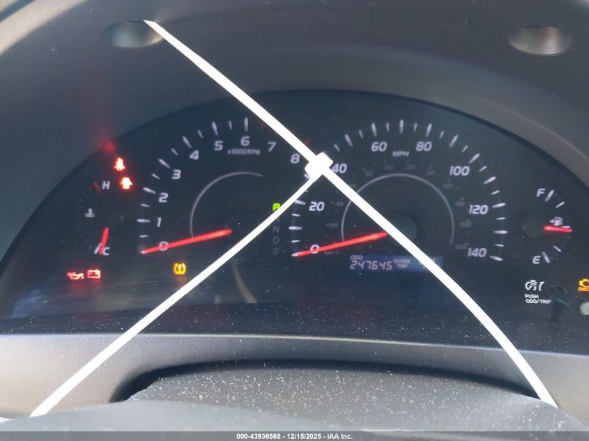 2011 Toyota Camry Le VIN: 4T1BF3EK7BU608222 Lot: 43936568