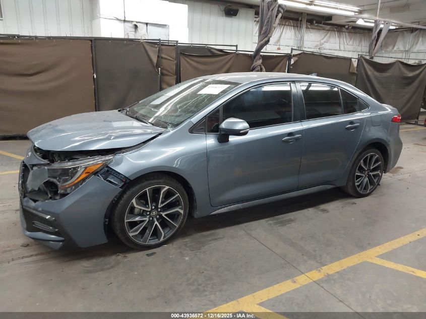 2020 Toyota Corolla Se VIN: JTDS4RCEXLJ038441 Lot: 43936572