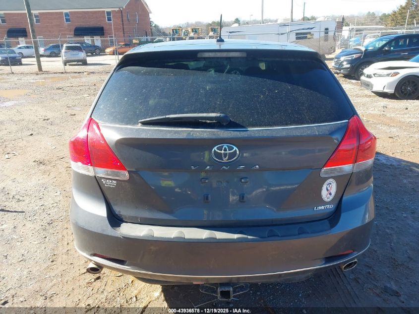 2012 Toyota Venza Limited V6 VIN: 4T3ZK3BBXCU050535 Lot: 43936578