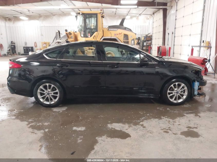 2019 Ford Fusion Se VIN: 3FA6P0HD0KR114215 Lot: 43936584