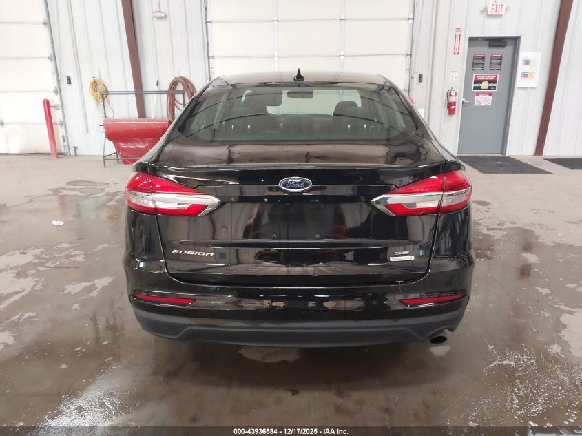 2019 Ford Fusion Se VIN: 3FA6P0HD0KR114215 Lot: 43936584