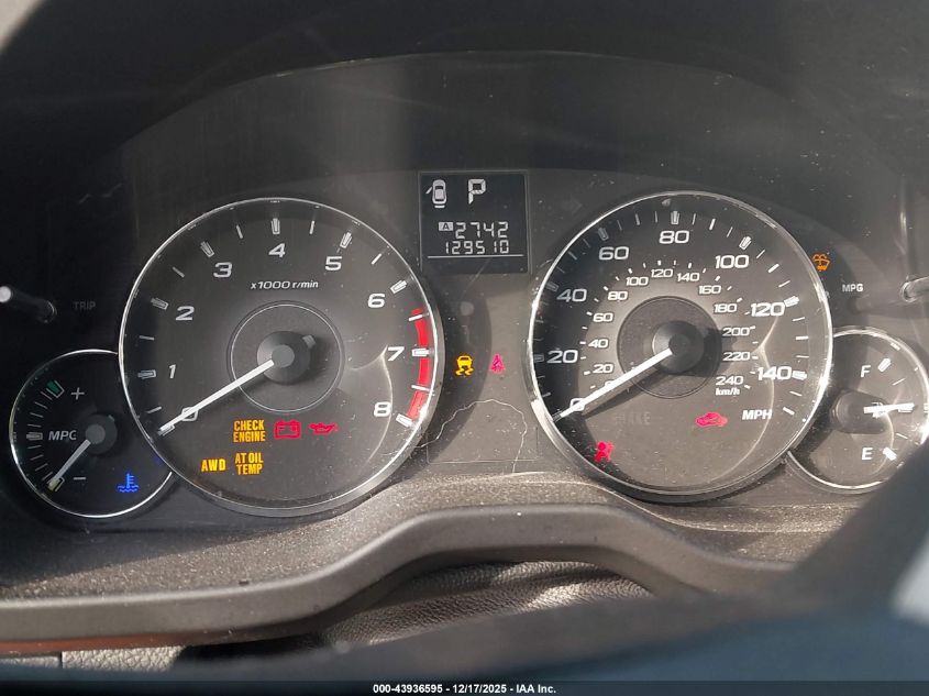 2012 Subaru Outback 2.5I Limited VIN: 4S4BRCKC4C3278874 Lot: 43936595