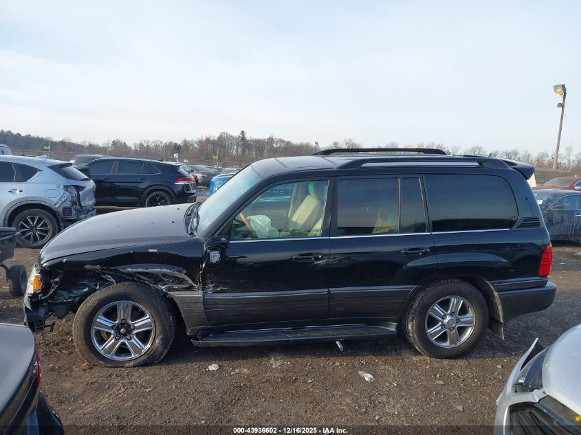 2007 Lexus Lx 470 VIN: JTJHT00W774025640 Lot: 43936602