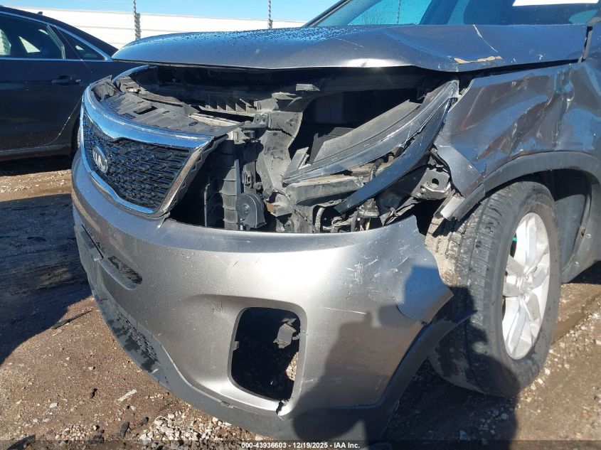 2014 Kia Sorento Lx VIN: 5XYKT3A62EG439285 Lot: 43936603