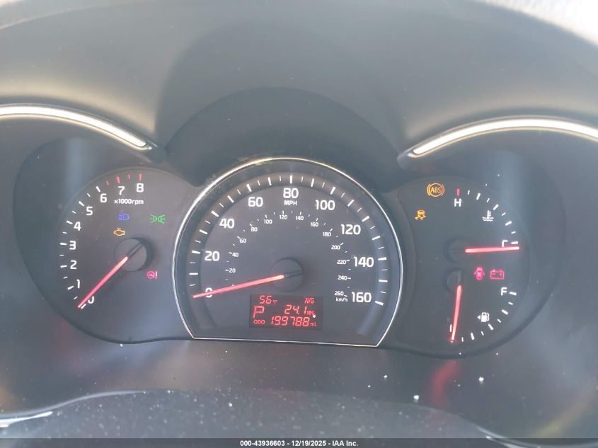 2014 Kia Sorento Lx VIN: 5XYKT3A62EG439285 Lot: 43936603