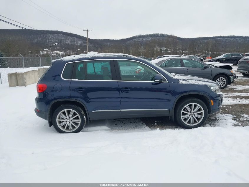 2016 Volkswagen Tiguan Se VIN: WVGBV7AX7GW535697 Lot: 43936607