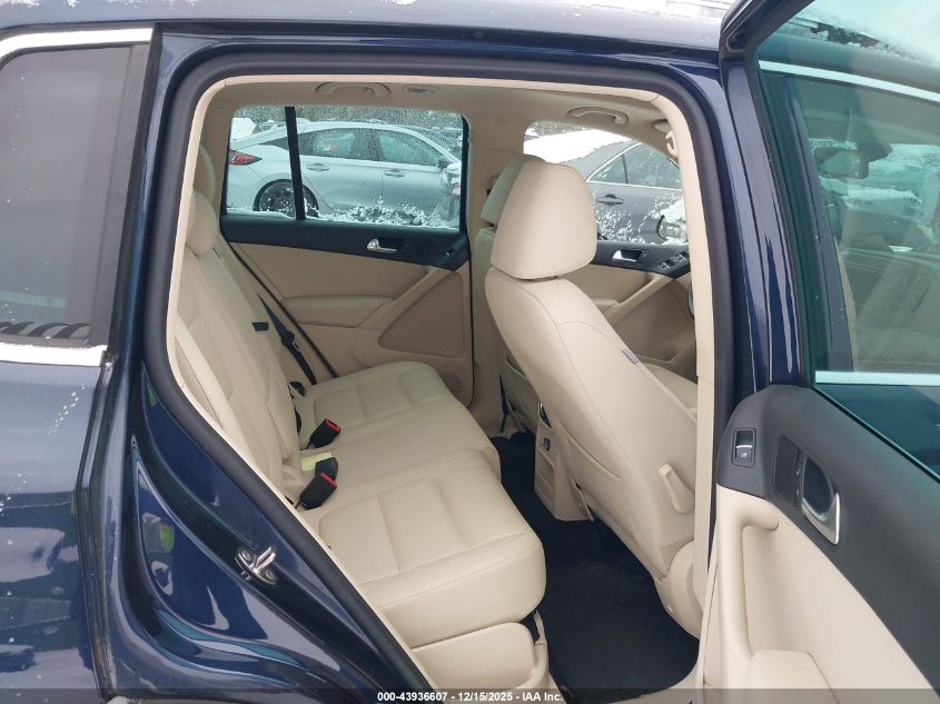 2016 Volkswagen Tiguan Se VIN: WVGBV7AX7GW535697 Lot: 43936607