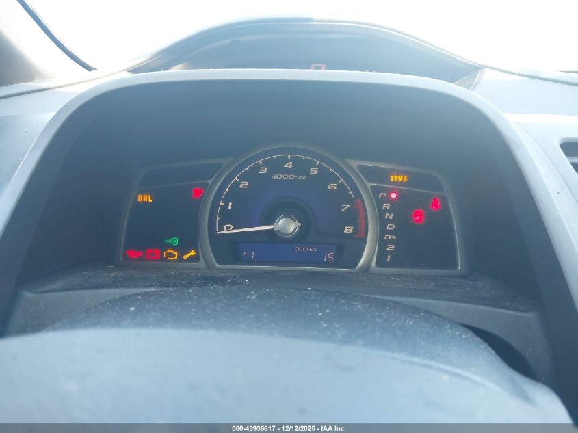 2008 Honda Civic Lx VIN: 1HGFA16568L042443 Lot: 43936617