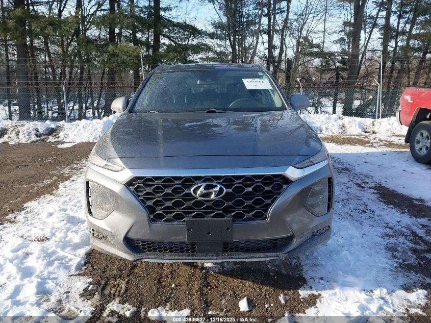 2019 Hyundai Santa Fe Se VIN: 5NMS23ADXKH089956 Lot: 43936627