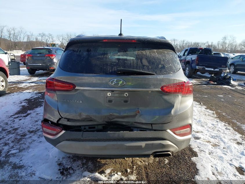 2019 Hyundai Santa Fe Se VIN: 5NMS23ADXKH089956 Lot: 43936627