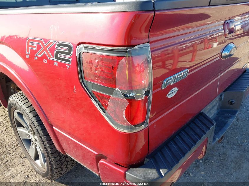 2013 Ford F-150 Fx2 VIN: 1FTFW1CF4DKF41495 Lot: 43936646