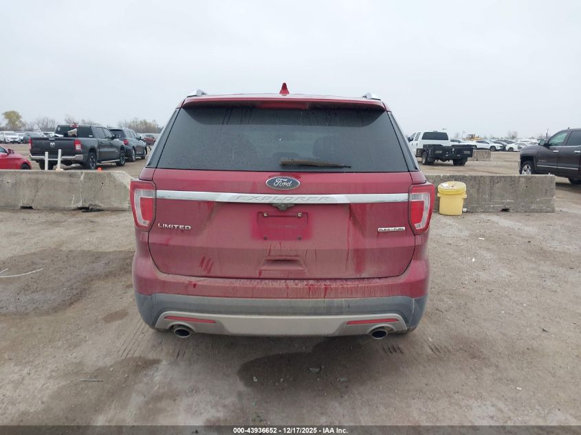 2016 Ford Explorer Limited VIN: 1FM5K7F86GGB88428 Lot: 43936652