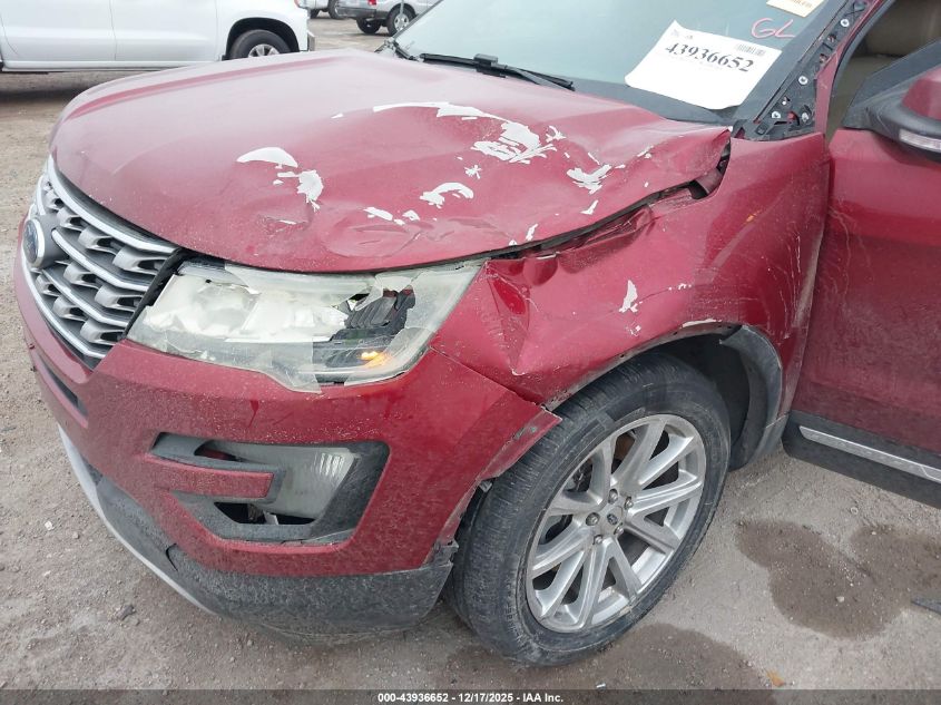 2016 Ford Explorer Limited VIN: 1FM5K7F86GGB88428 Lot: 43936652