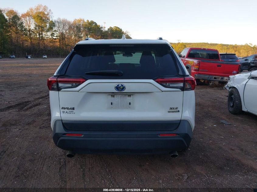 2020 Toyota Rav4 Hybrid Xle VIN: JTMRWRFV2LD060968 Lot: 43936656